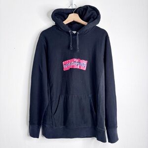 Supreme Comme Des Garçon CDG Box Logo Hoodie Size M